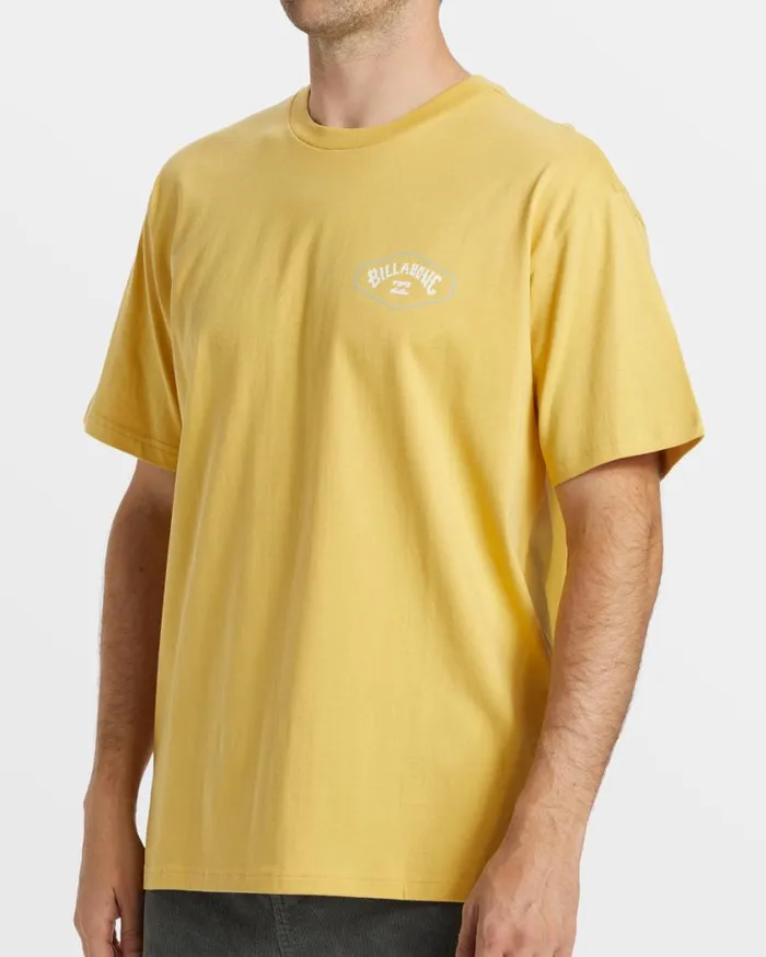 Billabong Exit Arch TShirt Sunny Mens TShirts Billabong Exit Arch TShirt Sunny Mens TShirts