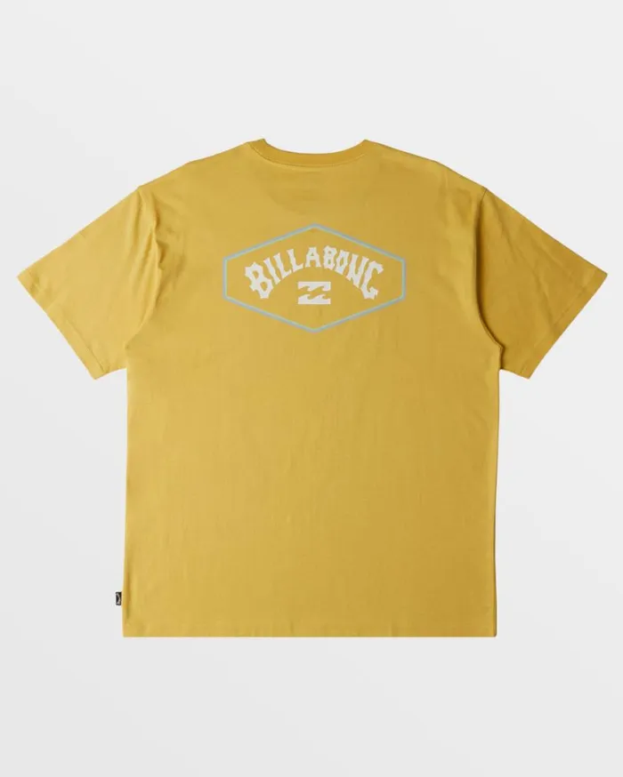 Billabong Exit Arch TShirt Sunny Mens TShirts Billabong Exit Arch TShirt Sunny Mens TShirts