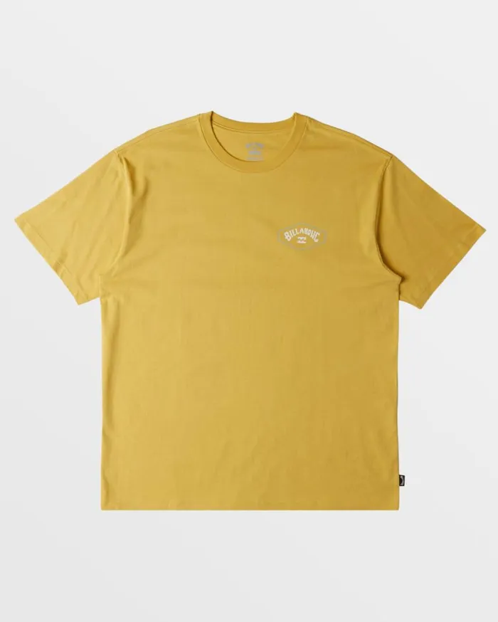Billabong Exit Arch TShirt Sunny Mens TShirts Billabong Exit Arch TShirt Sunny Mens TShirts