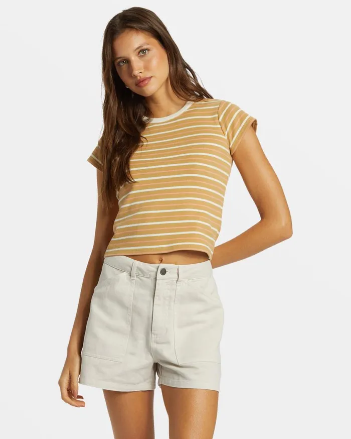 Billabong Feelin It TShirt Hemp 2 Womens Graphic Tees and Tanks