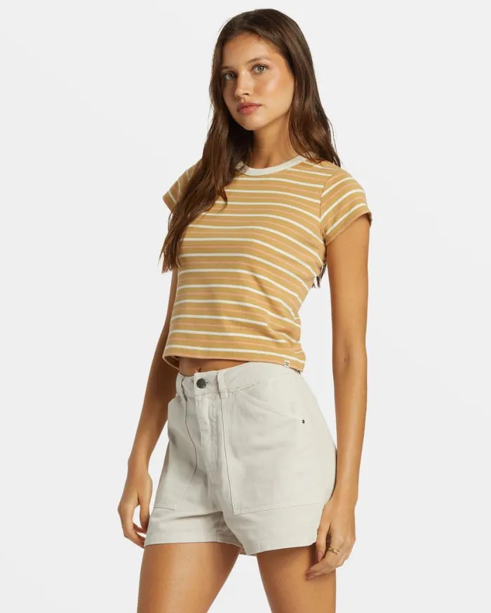 Billabong Feelin It TShirt Hemp 2 Womens Graphic Tees and Tanks Billabong Feelin It TShirt Hemp 2 Womens Graphic Tees and Tanks