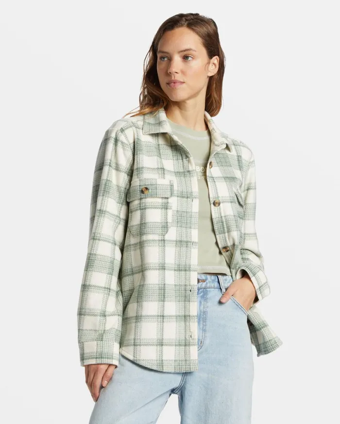 Billabong Forge Fleece Flannel Treehugger Womens Jackets