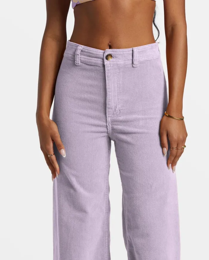 Billabong Free Fall WideLeg Corduroy Pants Tulip Womens Jeans and Pants Billabong Free Fall WideLeg Corduroy Pants Tulip Womens Jeans and Pants