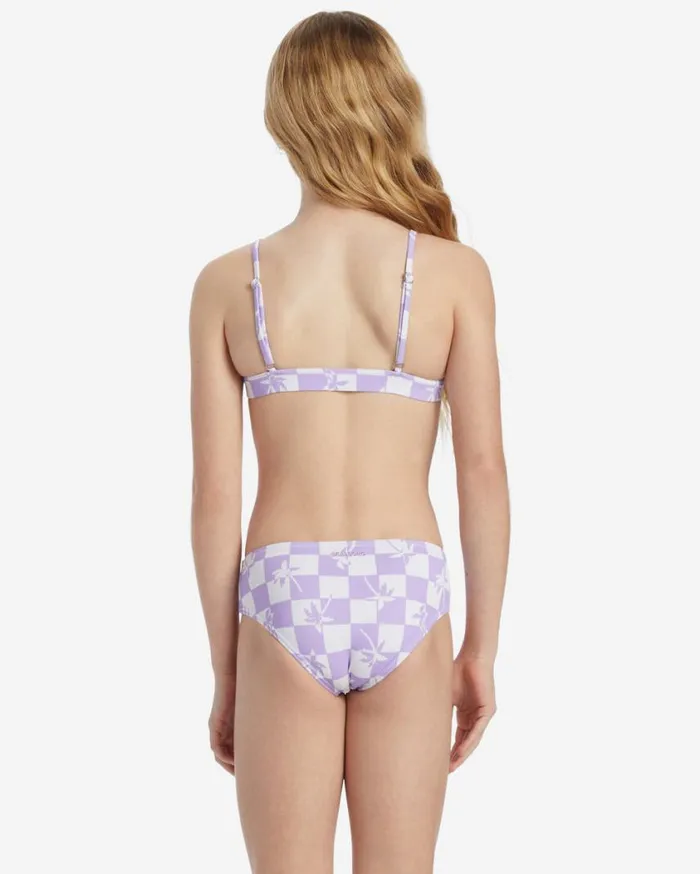 Billabong Girls Check Your Palm Banded Tri Set Bikini Set Peaceful Lilac Womens Girls039 Swimwear Billabong Girls Check Your Palm Banded Tri Set Bikini Set Peaceful Lilac Womens Girls039 Swimwear