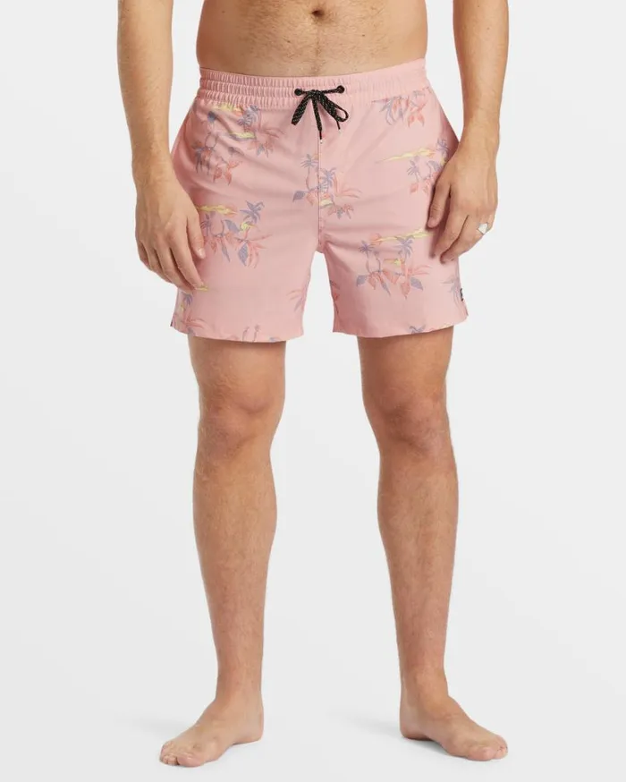 Billabong Good Times Layback 16034 Swim Trunks Rose Mens Layback Boardshorts Billabong Good Times Layback 16034 Swim Trunks Rose Mens Layback Boardshorts