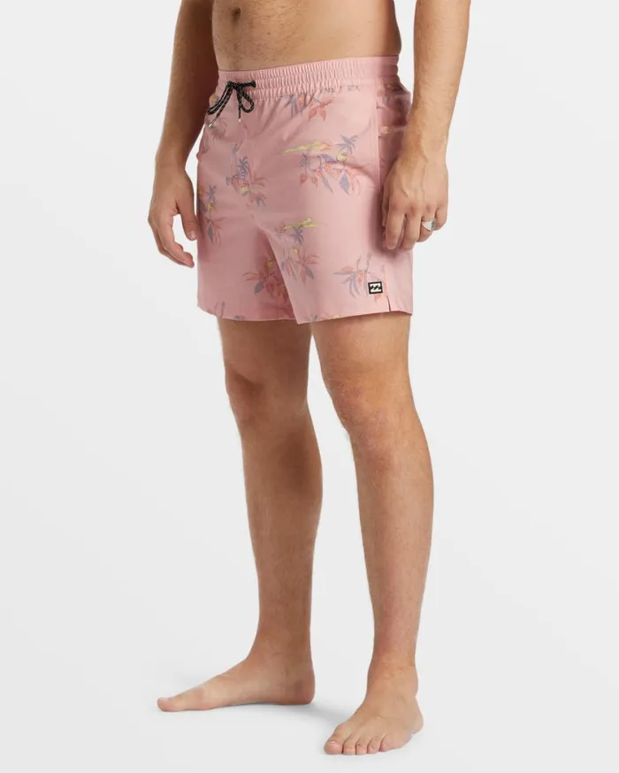 Billabong Good Times Layback 16034 Swim Trunks Rose Mens Layback Boardshorts Billabong Good Times Layback 16034 Swim Trunks Rose Mens Layback Boardshorts
