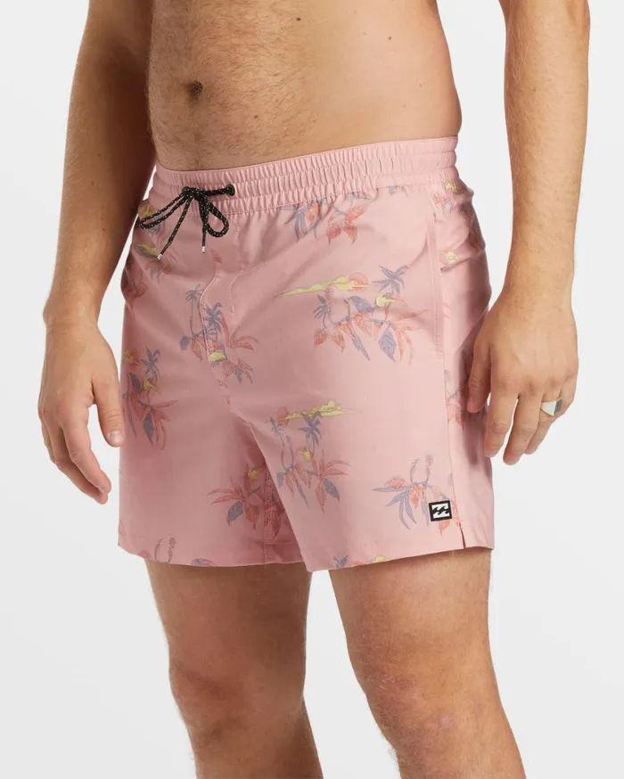 Billabong Good Times Layback 16034 Swim Trunks Rose Mens Layback Boardshorts Billabong Good Times Layback 16034 Swim Trunks Rose Mens Layback Boardshorts