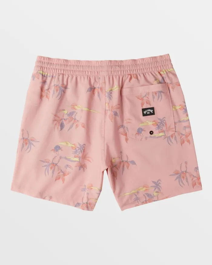 Billabong Good Times Layback 16034 Swim Trunks Rose Mens Layback Boardshorts Billabong Good Times Layback 16034 Swim Trunks Rose Mens Layback Boardshorts