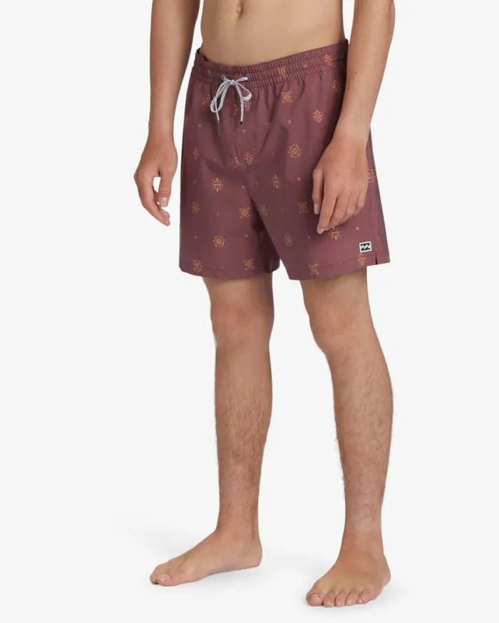 Billabong Good Times Layback Volleys Dusty Red Mens Layback Boardshorts Billabong Good Times Layback Volleys Dusty Red Mens Layback Boardshorts