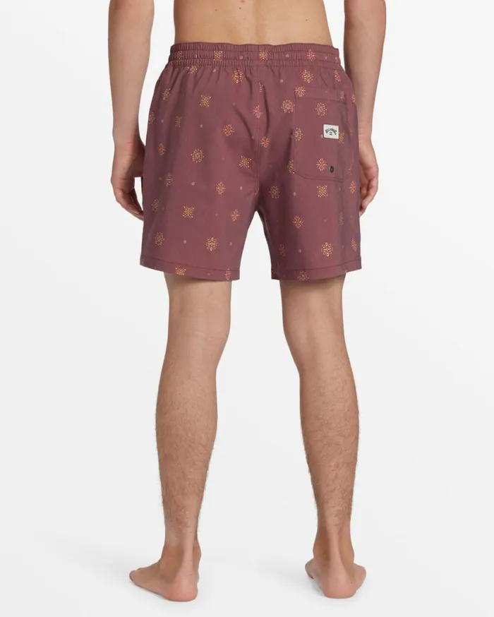 Billabong Good Times Layback Volleys Dusty Red Mens Layback Boardshorts Billabong Good Times Layback Volleys Dusty Red Mens Layback Boardshorts