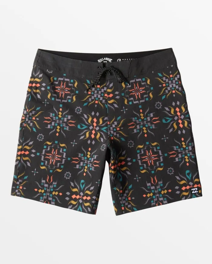 Billabong Good Times Pro Boardshorts Black Multi Mens Pro Boardshorts