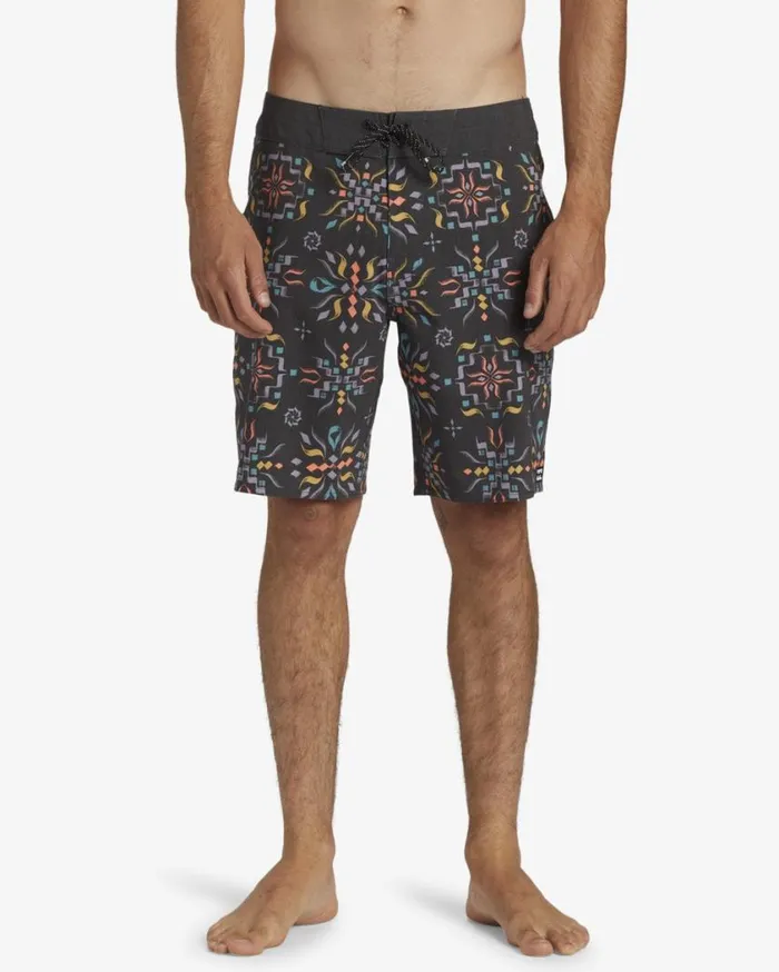 Billabong Good Times Pro Boardshorts Black Multi Mens Pro Boardshorts Billabong Good Times Pro Boardshorts Black Multi Mens Pro Boardshorts