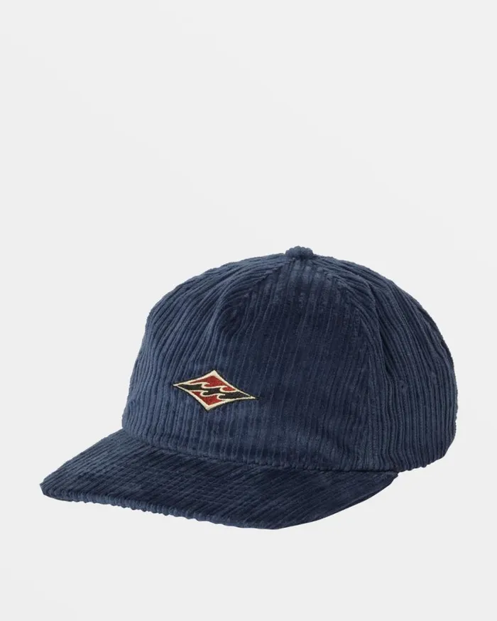Billabong Heritage Baseball Hat Dusty Navy Mens Beanies Billabong Heritage Baseball Hat Dusty Navy Mens Beanies