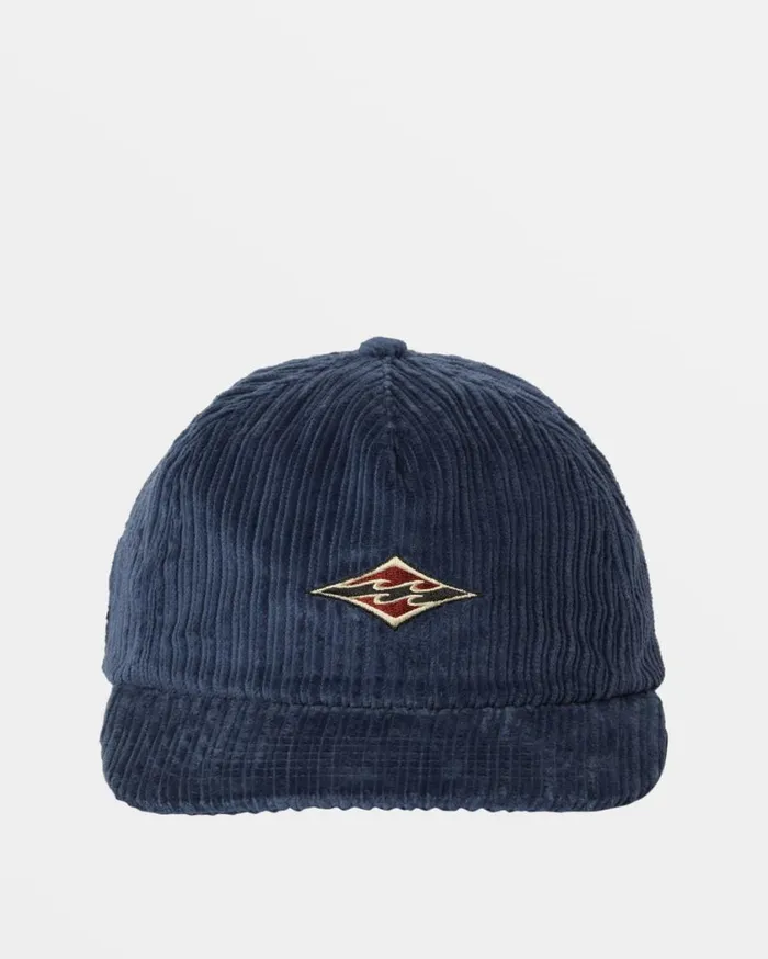 Billabong Heritage Baseball Hat Dusty Navy Mens Beanies Billabong Heritage Baseball Hat Dusty Navy Mens Beanies