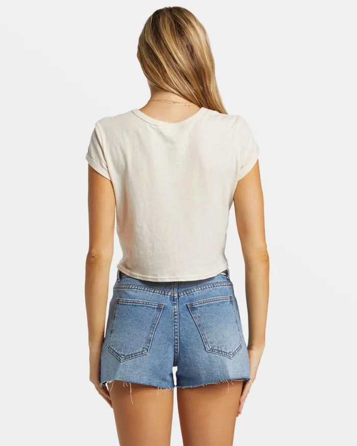 Billabong High Tides Denim Shorts Medium Surf Spray Womens Shorts Billabong High Tides Denim Shorts Medium Surf Spray Womens Shorts