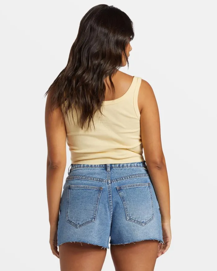 Billabong High Tides Denim Shorts Medium Surf Spray Womens Shorts Billabong High Tides Denim Shorts Medium Surf Spray Womens Shorts