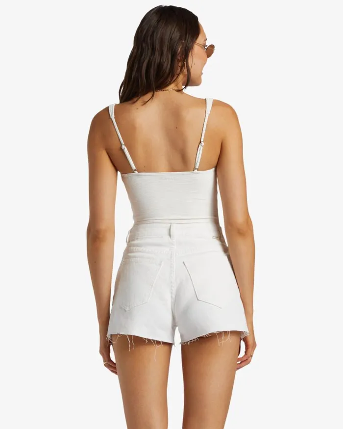 Billabong High Tides Short Denim Shorts Salt Crystal Womens Shorts Billabong High Tides Short Denim Shorts Salt Crystal Womens Shorts