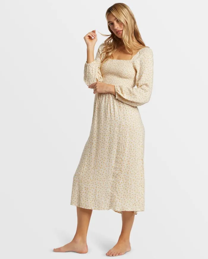 Billabong Lots Of Love Midi Dress Hemp 2 Womens Dresses Billabong Lots Of Love Midi Dress Hemp 2 Womens Dresses