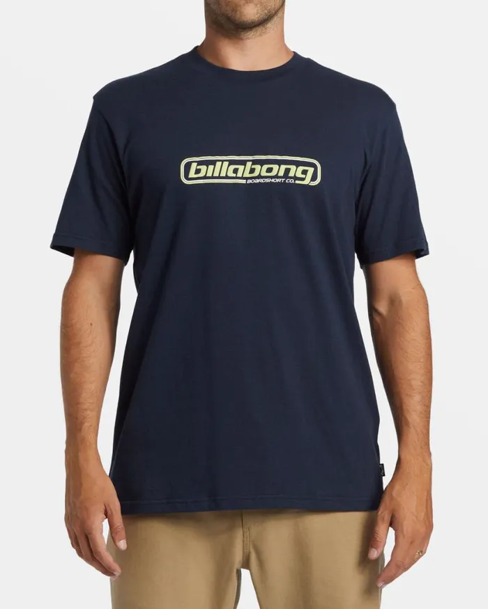 Billabong Nuclear TShirt Navy Mens TShirts