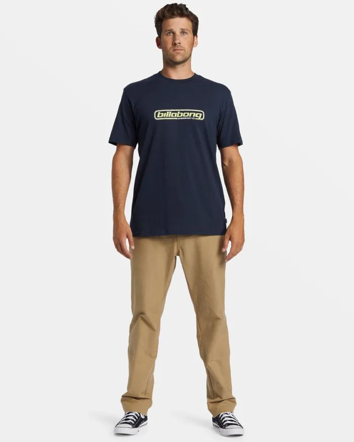 Billabong Nuclear TShirt Navy Mens TShirts Billabong Nuclear TShirt Navy Mens TShirts