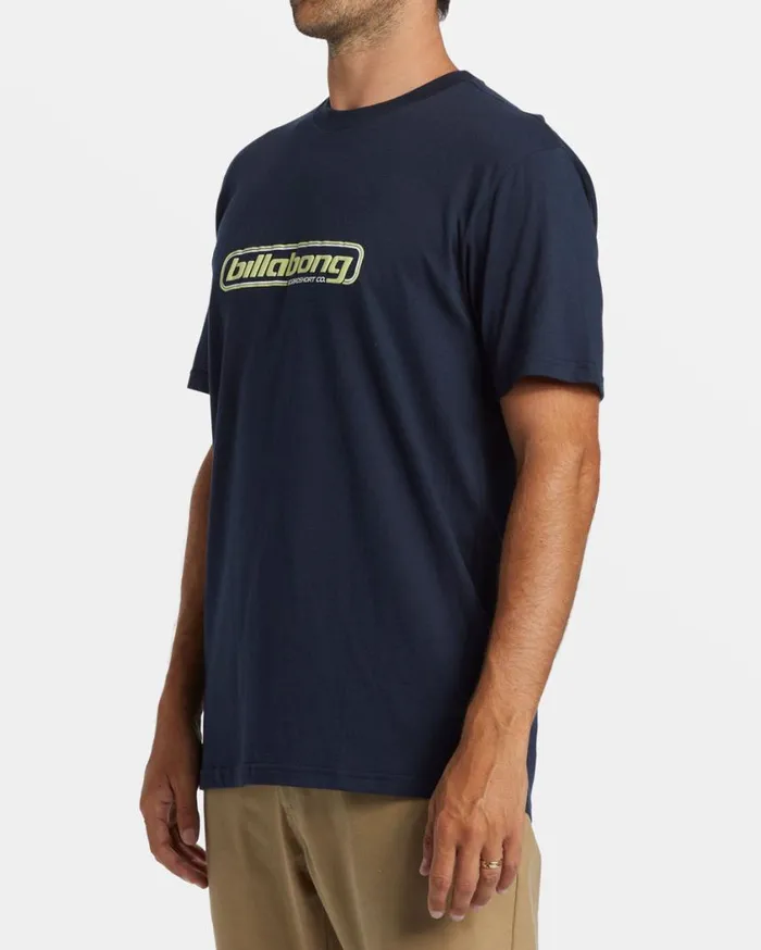 Billabong Nuclear TShirt Navy Mens TShirts Billabong Nuclear TShirt Navy Mens TShirts