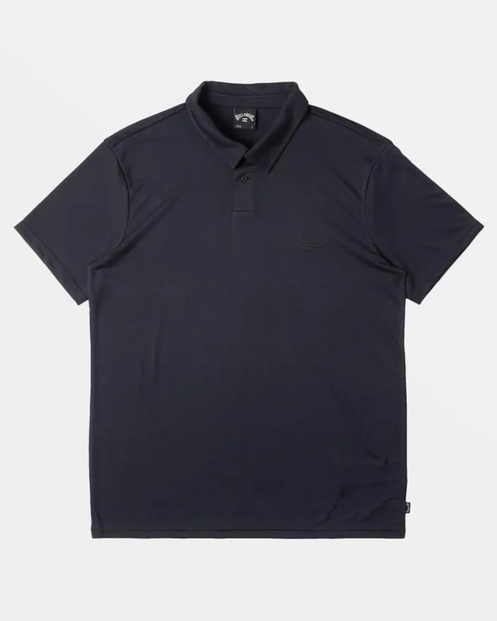 Billabong Offshore Short Sleeve Polo Tshirt Black Mens TShirts Billabong Offshore Short Sleeve Polo Tshirt Black Mens TShirts