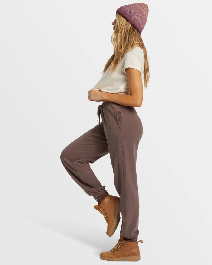 Billabong Palmin Elastic Waist Joggers Kona Womens Jeans and Pants Billabong Palmin Elastic Waist Joggers Kona Womens Jeans and Pants
