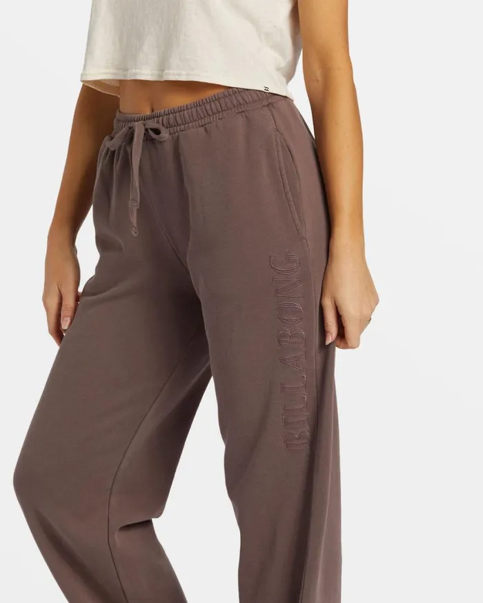Billabong Palmin Elastic Waist Joggers Kona Womens Jeans and Pants Billabong Palmin Elastic Waist Joggers Kona Womens Jeans and Pants