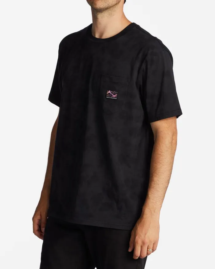 Billabong Pocket Wash TShirt Washed Black Mens TShirts Billabong Pocket Wash TShirt Washed Black Mens TShirts