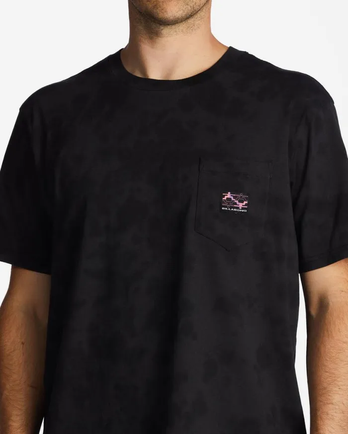 Billabong Pocket Wash TShirt Washed Black Mens TShirts Billabong Pocket Wash TShirt Washed Black Mens TShirts