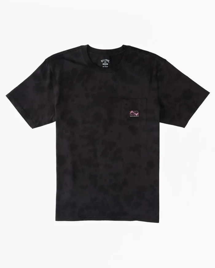 Billabong Pocket Wash TShirt Washed Black Mens TShirts Billabong Pocket Wash TShirt Washed Black Mens TShirts