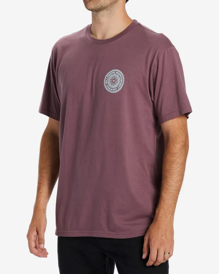 Billabong Praise TShirt Vintage Violet Mens TShirts Billabong Praise TShirt Vintage Violet Mens TShirts