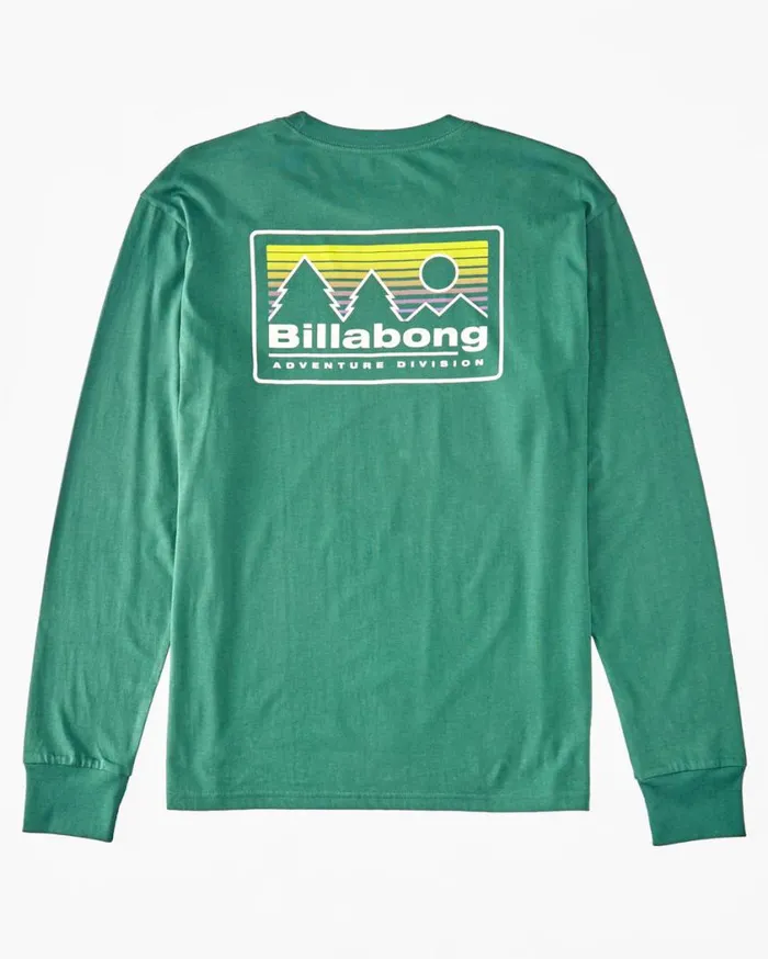 Billabong Range Long Sleeve TShirt Jungle Mens TShirts Billabong Range Long Sleeve TShirt Jungle Mens TShirts