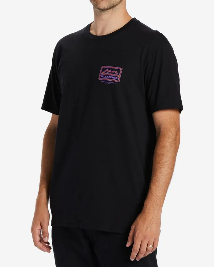 Billabong Range TShirt Black Mens TShirts Billabong Range TShirt Black Mens TShirts