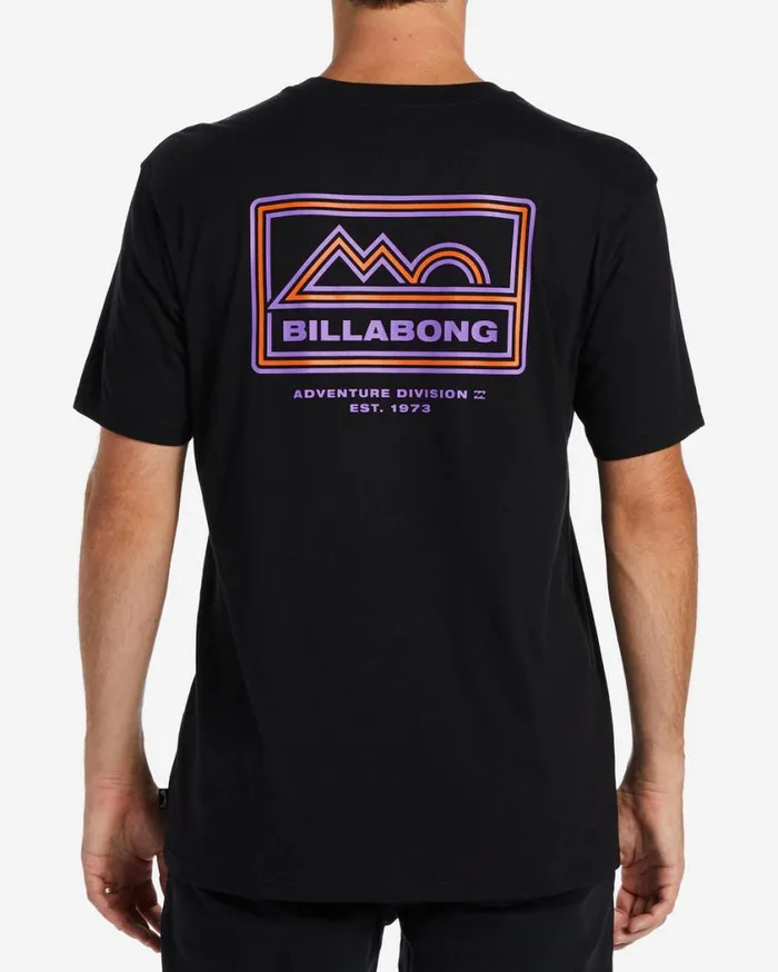 Billabong Range TShirt Black Mens TShirts Billabong Range TShirt Black Mens TShirts