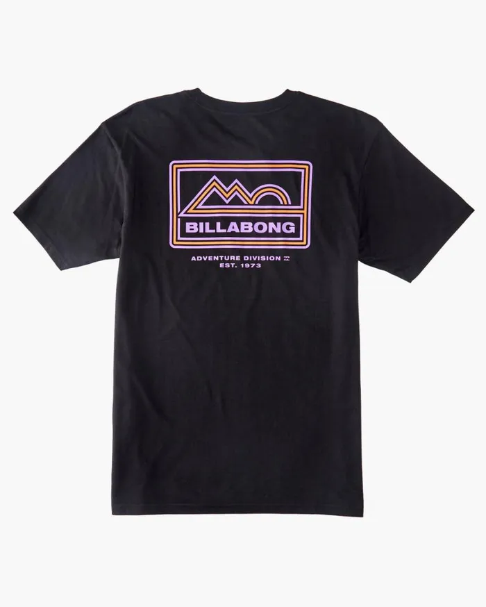 Billabong Range TShirt Black Mens TShirts Billabong Range TShirt Black Mens TShirts
