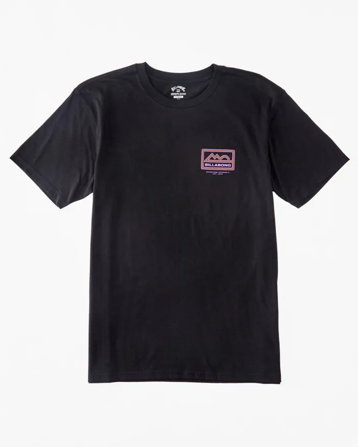 Billabong Range TShirt Black Mens TShirts Billabong Range TShirt Black Mens TShirts