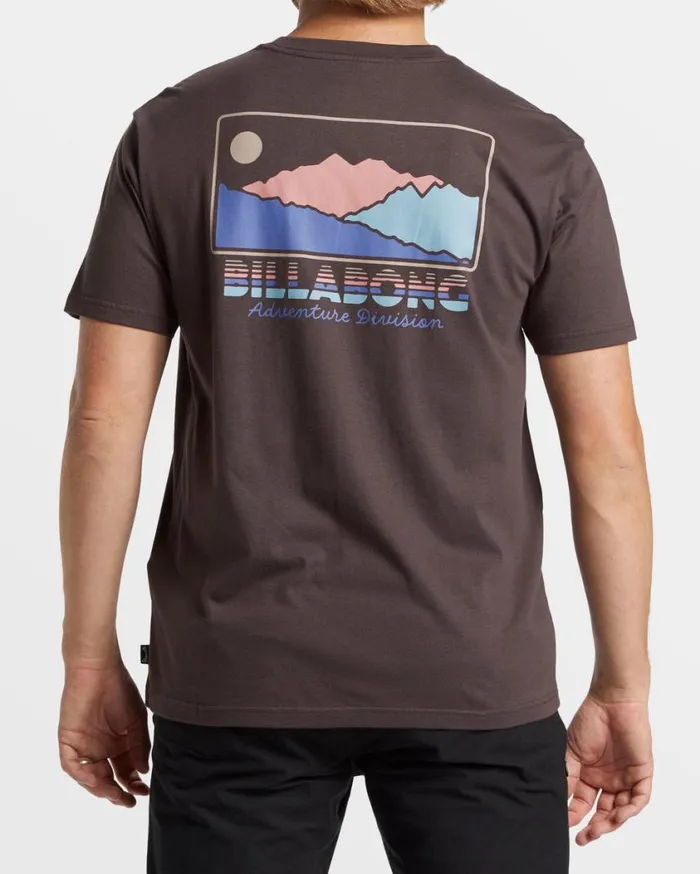Billabong Range TShirt Plum Mens TShirts