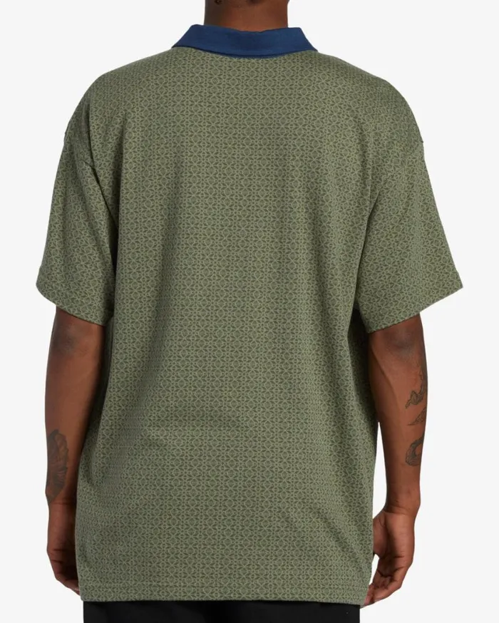 Billabong Shibuya Polo Shirt Sage Mens Shirts Billabong Shibuya Polo Shirt Sage Mens Shirts