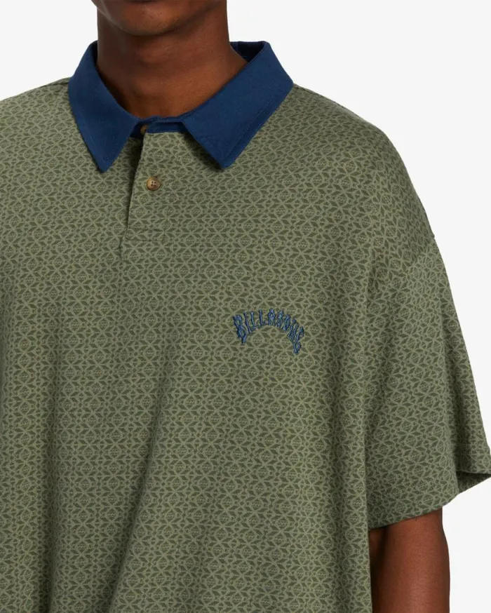 Billabong Shibuya Polo Shirt Sage Mens Shirts Billabong Shibuya Polo Shirt Sage Mens Shirts