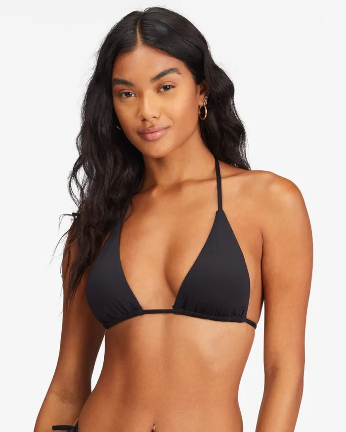 Billabong Sol Searcher MultiWay Triangle Bikini Top Black Pebble Womens Bikini Tops Billabong Sol Searcher MultiWay Triangle Bikini Top Black Pebble Womens Bikini Tops