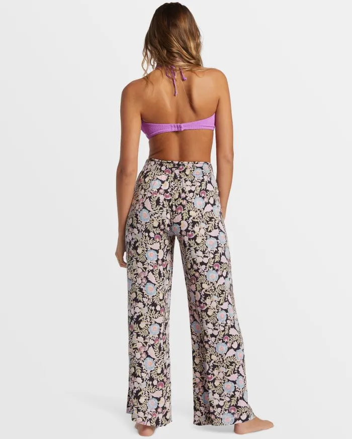 Billabong Split Spirit Floral Pants Blackberry Womens Jeans and Pants Billabong Split Spirit Floral Pants Blackberry Womens Jeans and Pants