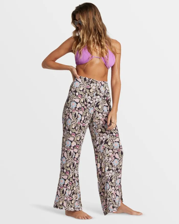 Billabong Split Spirit Floral Pants Blackberry Womens Jeans and Pants Billabong Split Spirit Floral Pants Blackberry Womens Jeans and Pants