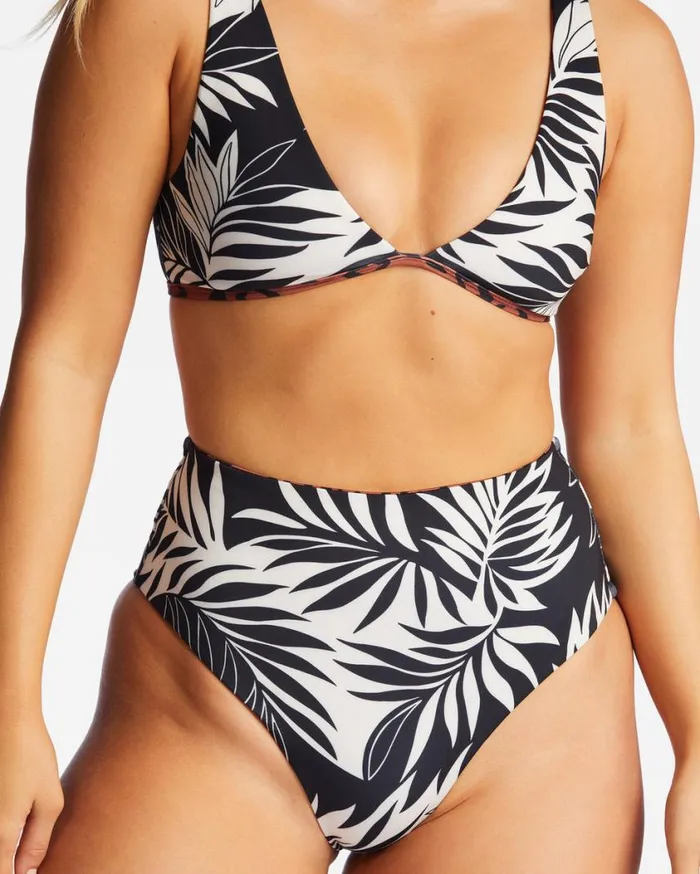 Billabong Spotted In Paradise Hi Retro Reversible High Leg Bikini Bottoms Multi Womens Bikinis Billabong Spotted In Paradise Hi Retro Reversible High Leg Bikini Bottoms Multi Womens Bikinis