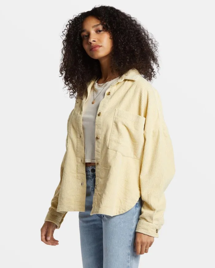 Billabong Stoked On You Oversized Long Sleeve Shirt Mellow Daze Womens Tops Billabong Stoked On You Oversized Long Sleeve Shirt Mellow Daze Womens Tops