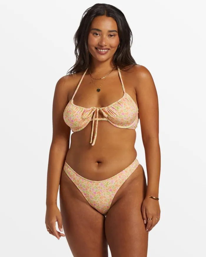 Billabong Summer Breeze Kayden Underwire Bikini Top Peach Whip Womens Bikini Tops Billabong Summer Breeze Kayden Underwire Bikini Top Peach Whip Womens Bikini Tops