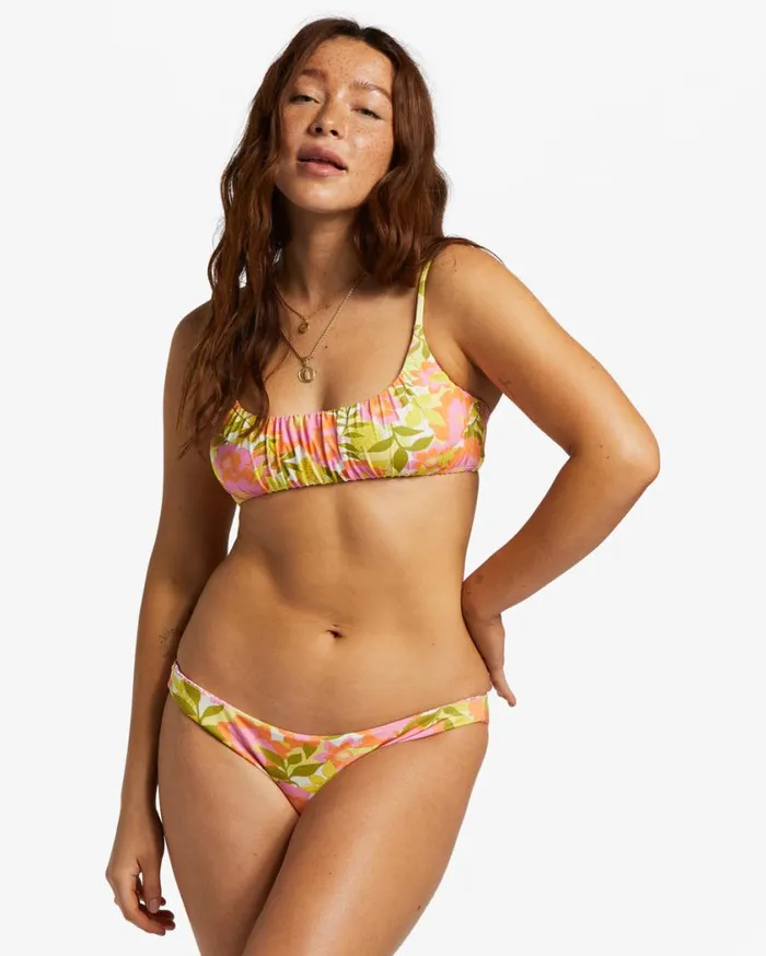 Billabong Summer Folk Bralette Bikini Top Multi Womens Bikini Tops Billabong Summer Folk Bralette Bikini Top Multi Womens Bikini Tops
