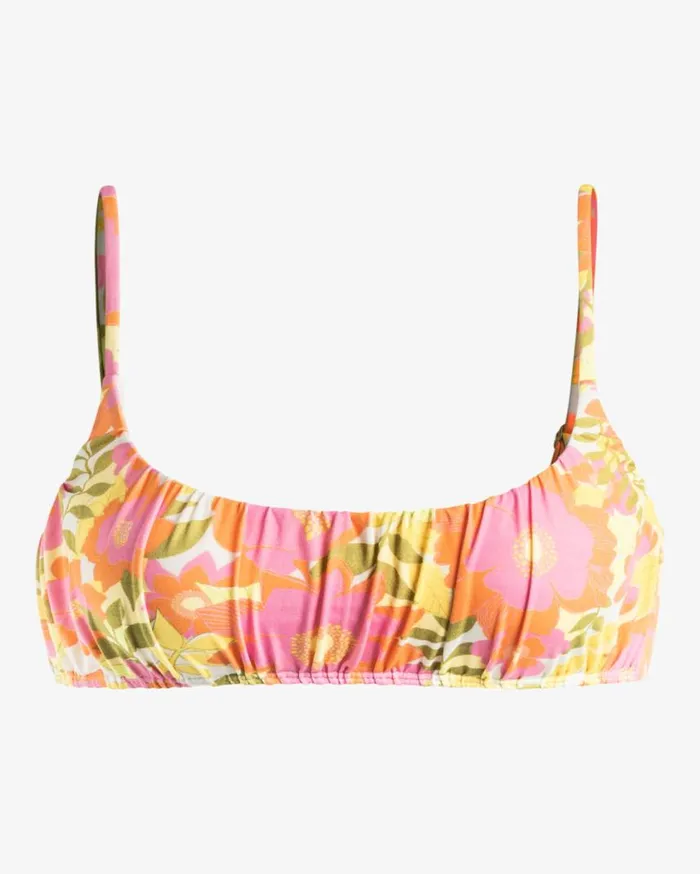 Billabong Summer Folk Bralette Bikini Top Multi Womens Bikini Tops Billabong Summer Folk Bralette Bikini Top Multi Womens Bikini Tops