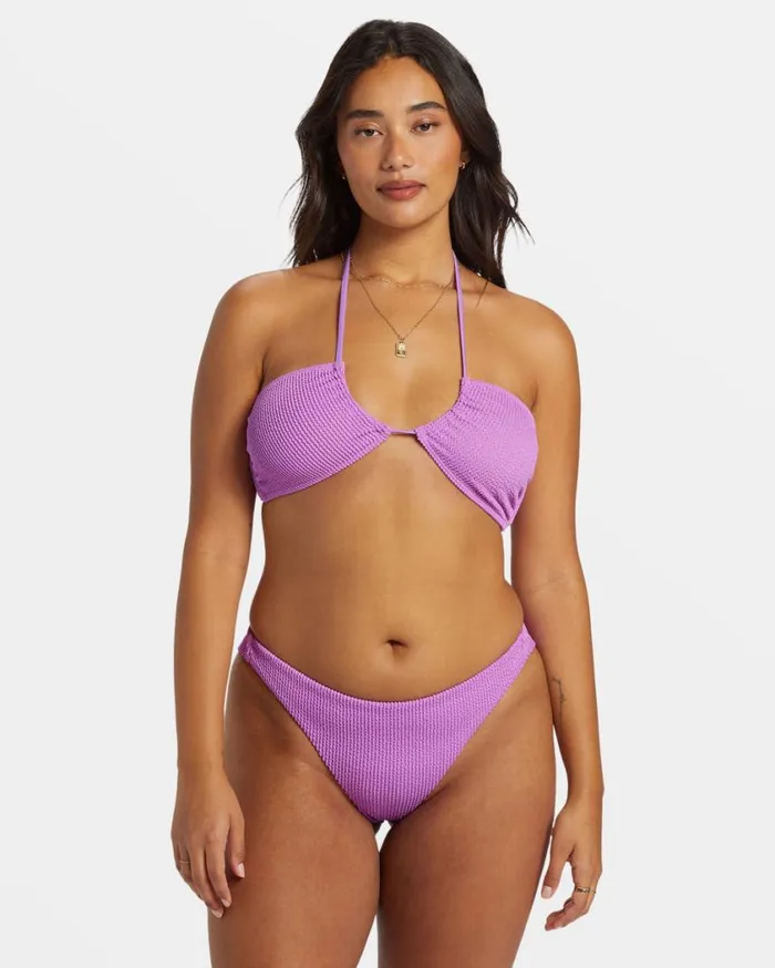 Billabong Summer High MultiWay Bandeau Bikini Top Bright Orchid Womens Bikinis Billabong Summer High MultiWay Bandeau Bikini Top Bright Orchid Womens Bikinis