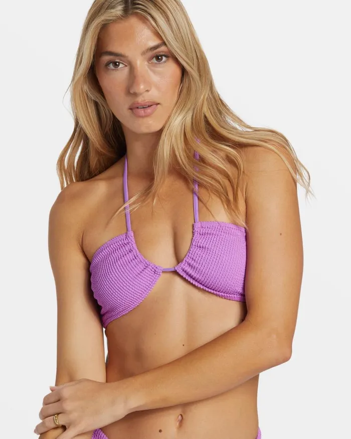 Billabong Summer High MultiWay Bandeau Bikini Top Bright Orchid Womens Bikinis Billabong Summer High MultiWay Bandeau Bikini Top Bright Orchid Womens Bikinis